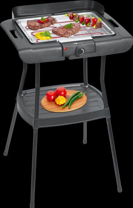 Immagine prodotto Clatronic BQS 3508 Barbecue elettrico da giardino 2000 W 24,5 cm x 35,5 cm (2 kW)