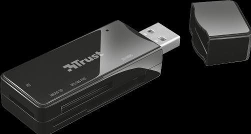 Actual product image Trust USB2 Card Reader Stick (USB 2.0)