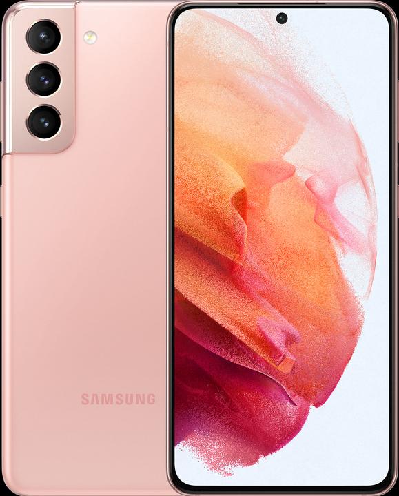 Samsung Galaxy S21 (128 GB, Phantom Pink, 6.20", Dual SIM, 12 Mpx, 5G)