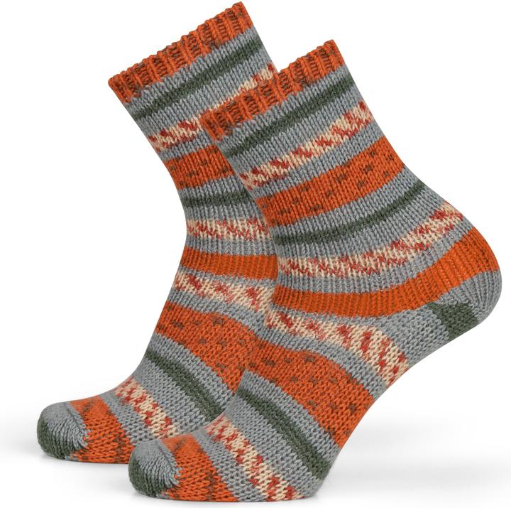 Image du produit Normani 2 paires de chaussettes en laine tricotée milleraies - 9093 (lot de 2, 39 - 42)