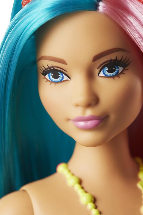 Produktbild Barbie Dreamtopia Meerjungfrau Puppe (türkis- und pinkfarbenes Haar)