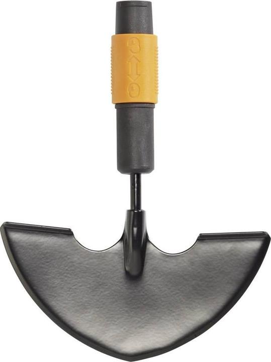 Fiskars 1000690 Schop/ Troffel Tuin Troffel Staal Zwart, Oranje