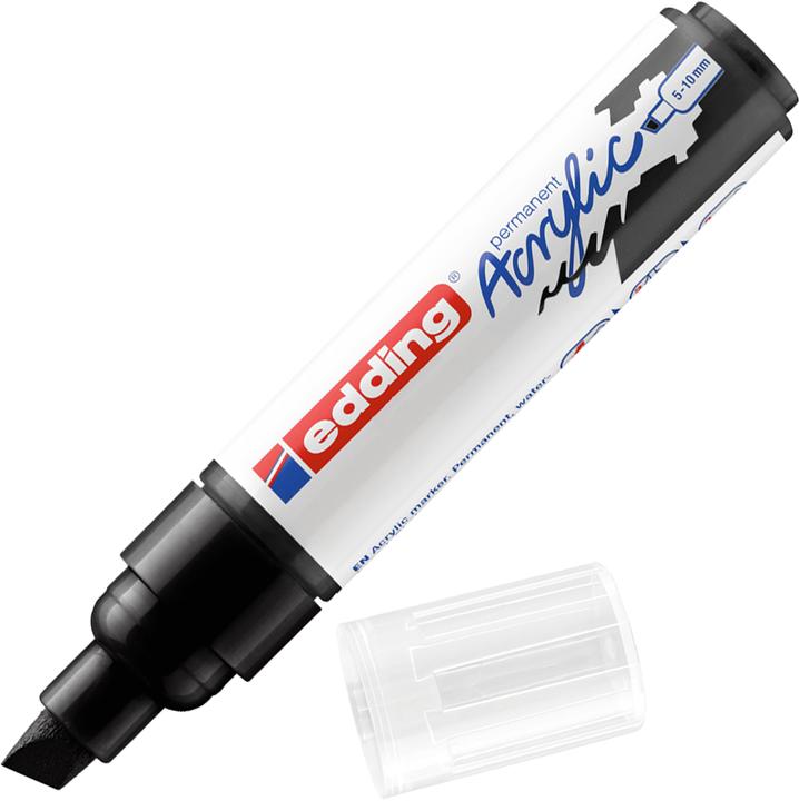 Produktbild Edding Acrylmarker 5000 Breit (Tiefschwarz, 10 mm, 1 x)