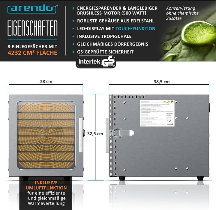 Image du produit Arendo Déshydrateur