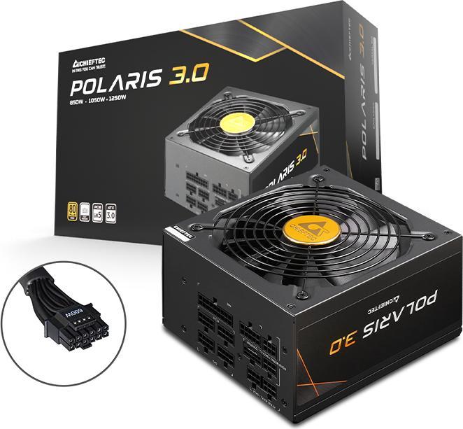 Image du produit Chieftec PPS-1050FC-A3 1050W ATX30 PPS-1050FC-A3 (1050 W)