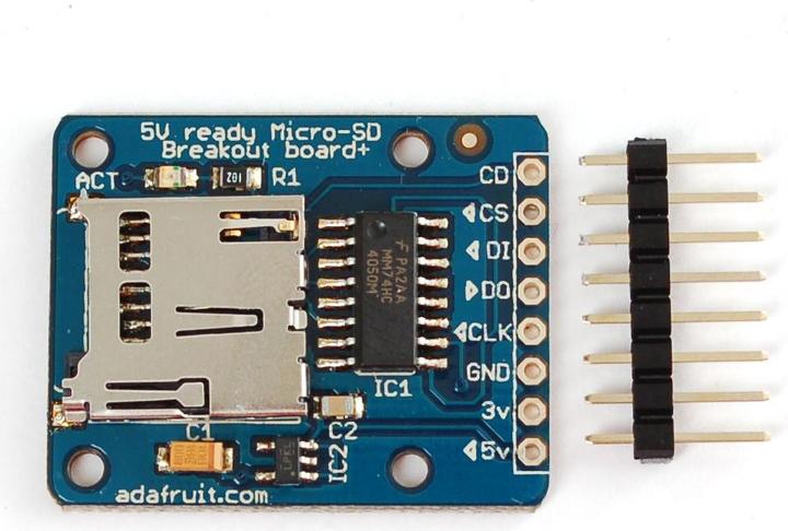 Produktbild Adafruit MicroSD card breakout board+ (Dock)