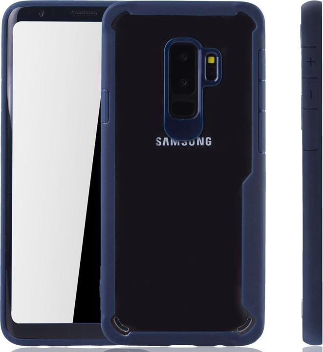 Produktbild König Design Handyhülle für Samsung Galaxy S9 Plus Schutzcase Backcover Bumper Etuis Blau (Samsung Galaxy S9+)