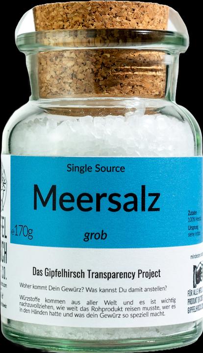 Gipfelhirsch Coarse sea salt (170 g)