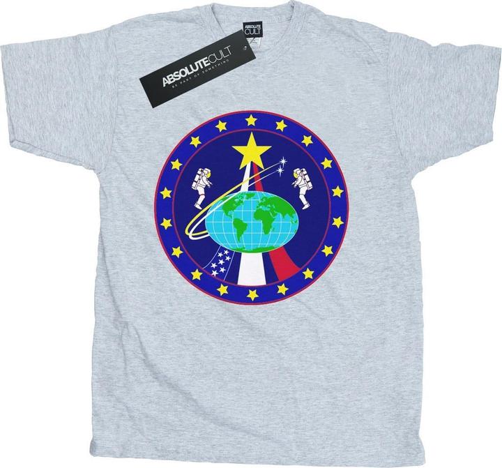 Immagine prodotto Nasa Classic Globe Astronauts Maglietta Uomo (3XL)