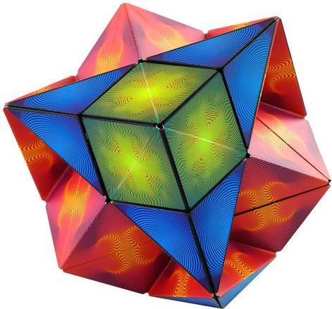 Actual product image Shashibo GeoBender Cube Optical Illusion (Multilingual)