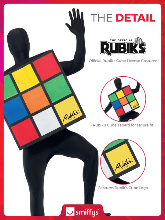 Image du produit Smiffys Rubik's Cube (Taille unique)