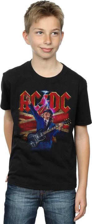 Produktbild AC/DC Angus Union Flag Lightning TShirt Jungen (104)