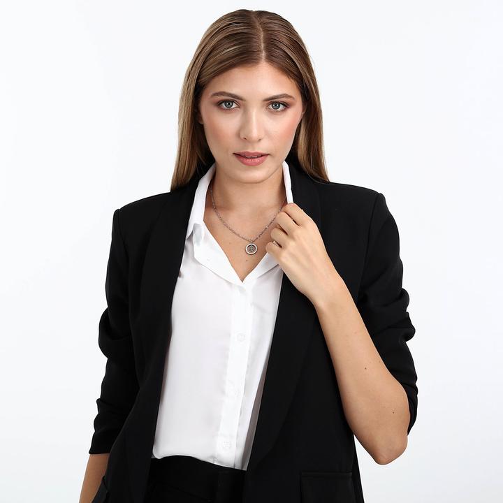 Image du produit La Petite Story Collier Family Tree (Acier inoxydable, 40 - 45 cm)