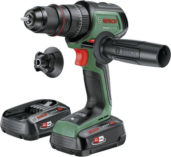 Bosch Home & Garden AdvancedImpact 18V-80 QuickSnap (Rechargeable battery operated)