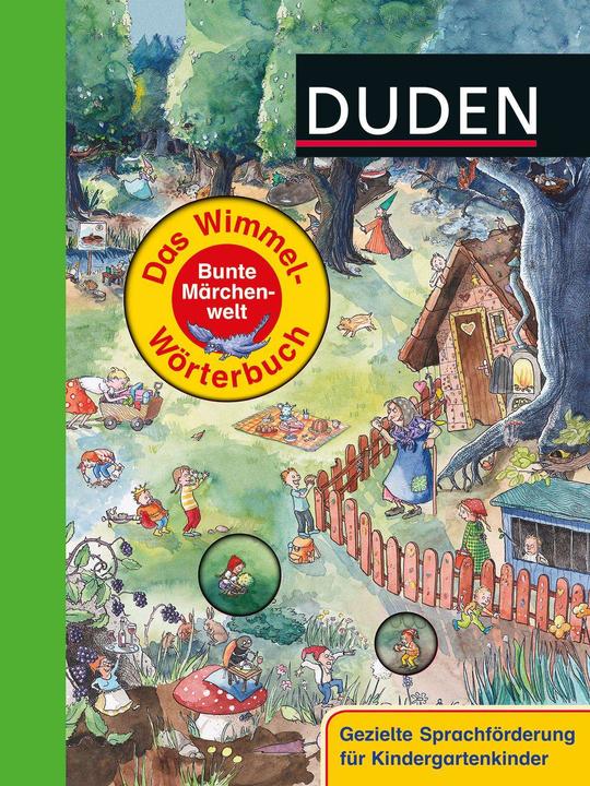 Immagine prodotto Duden - Das Wimmel-Wörterbuch - Bunte Märchenwelt (Tedesco, Stefanie Scharnberg, 2013)