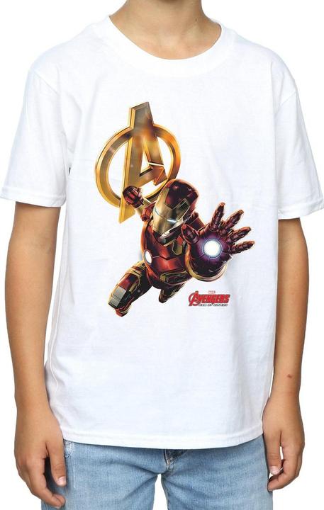 Actual product image Boys Iron Man Pose T-Shirt (152, 158)