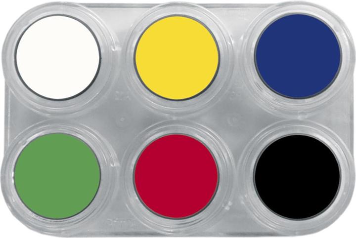 Image du produit Grimas Palette de maquillage à l'eau 6pcs