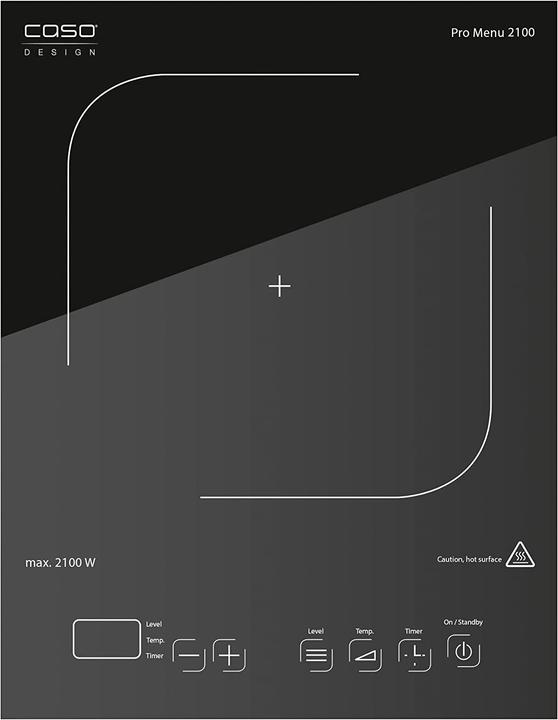 Actual product image Caso Induction hob Pro Menu 2100