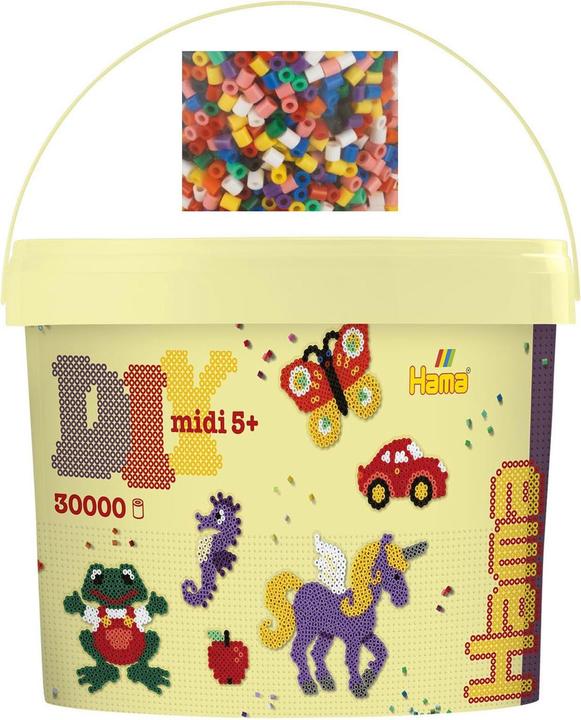 Immagine prodotto Hama Perline stirate in un secchio, 30.000 pezzi.