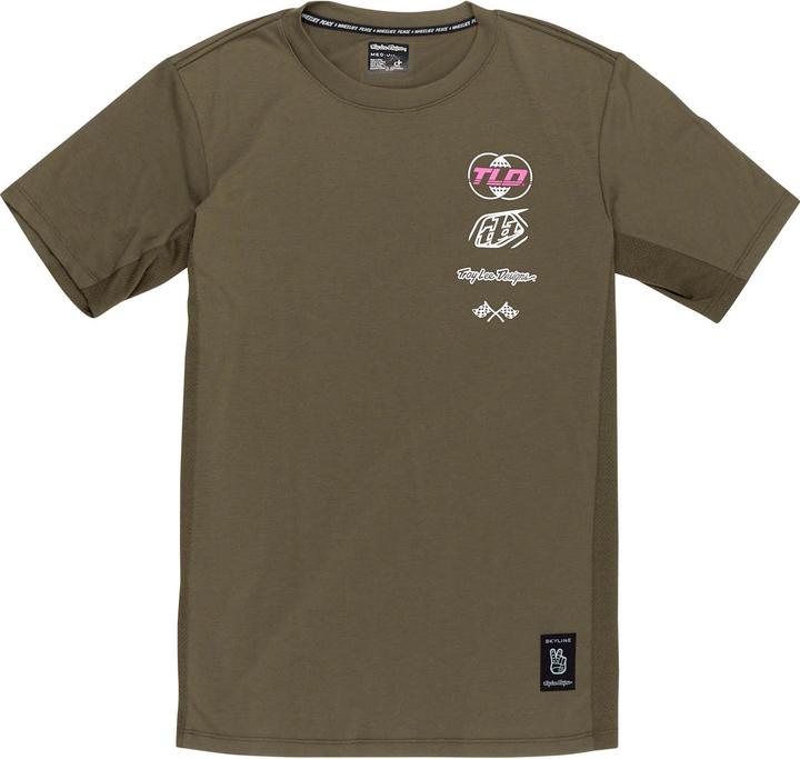 Image du produit Troy Lee Designs Skyline SS Ride Tee, Worldwide, caper, XL (XL)