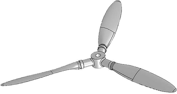 Actual product image Multiplex Propeller 12x8 3-Blade Extra 300S