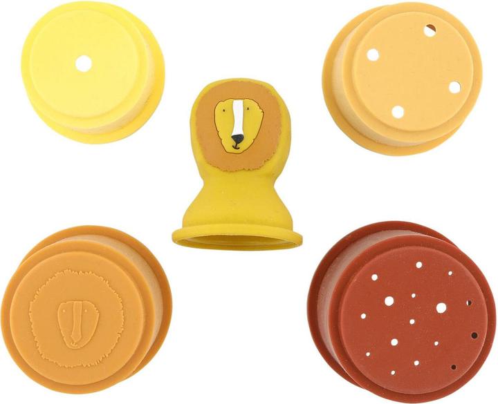 Produktbild Trixie Baby Silikon Stapelbecher 5teilig Löwe