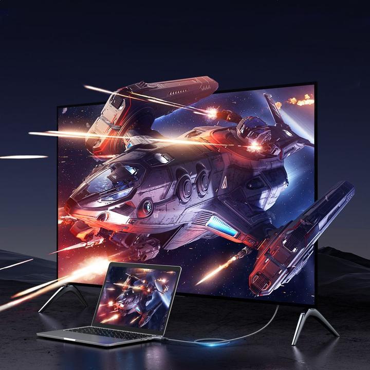 Productafbeelding Ugreen Kabel Display Port do HDMI DP119 4K, 1m, jednokierunkowy (1 m, DisplayPort, HDMI)