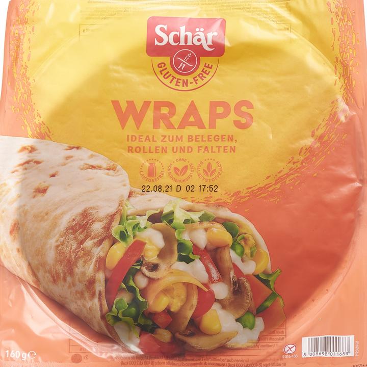 Actual product image Schär Wraps gluten-free (160 g)