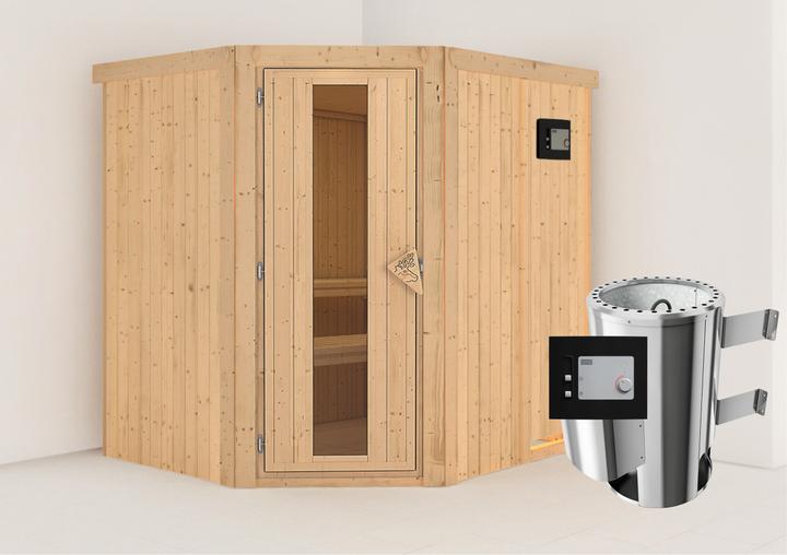 Image du produit Karibu Lilja sans couronne de toit (Contrôle externe Plug & Play 3,6 KW)