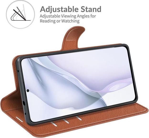 Productafbeelding MU Classic Litchi Leren Boekomslag Serie (Huawei P50)