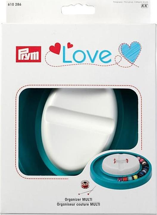 Actual product image Prym Love bobbin thread box 17 x 13.5 cm, card 1 pc, plastic