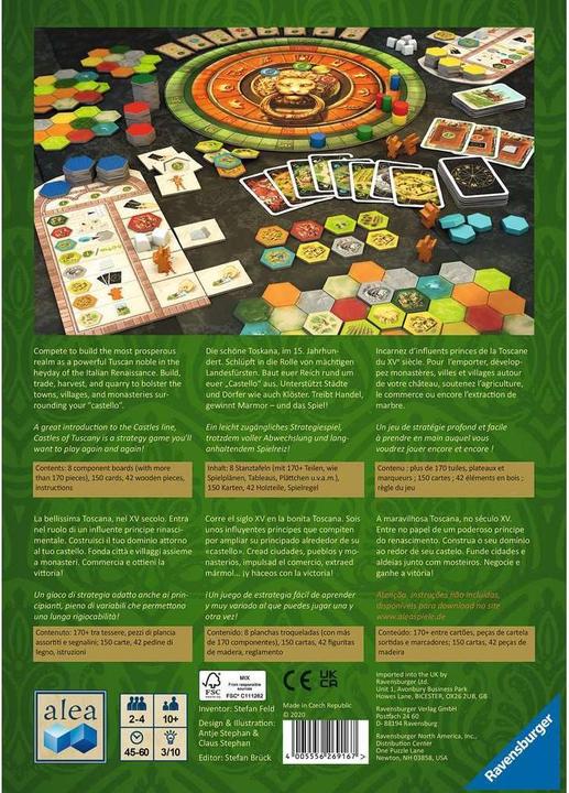 Immagine prodotto Ravensburger I castelli della Toscana (Tedesco, Inglese, Francese)