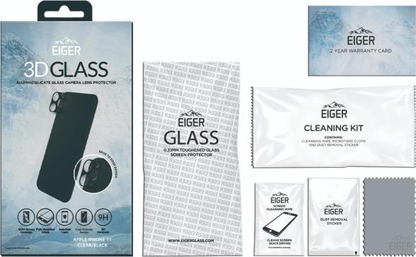 Produktbild Eiger Mountain Glass Lens (1 Stück, Apple iPhone 11)