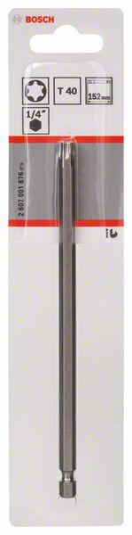 Actual product image Bosch Professional Zubehör Screwdriver bit extra-hard T40, 152 mm, pack of 1 (T40)