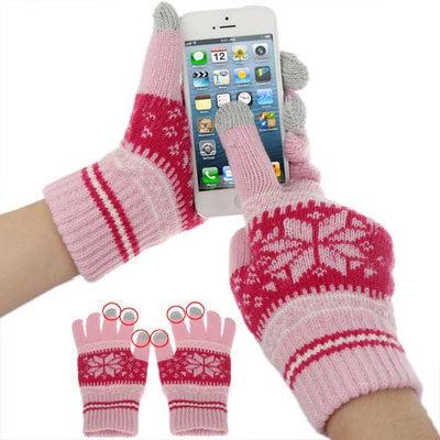 Image du produit Hermex Gants iGlove pour TouchScreen Touch - Rose Taille S (S)