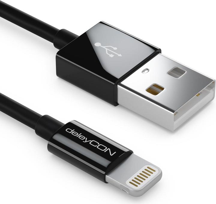 Immagine prodotto deleyCON Fulmine su USB (0.15 m, USB 2.0)
