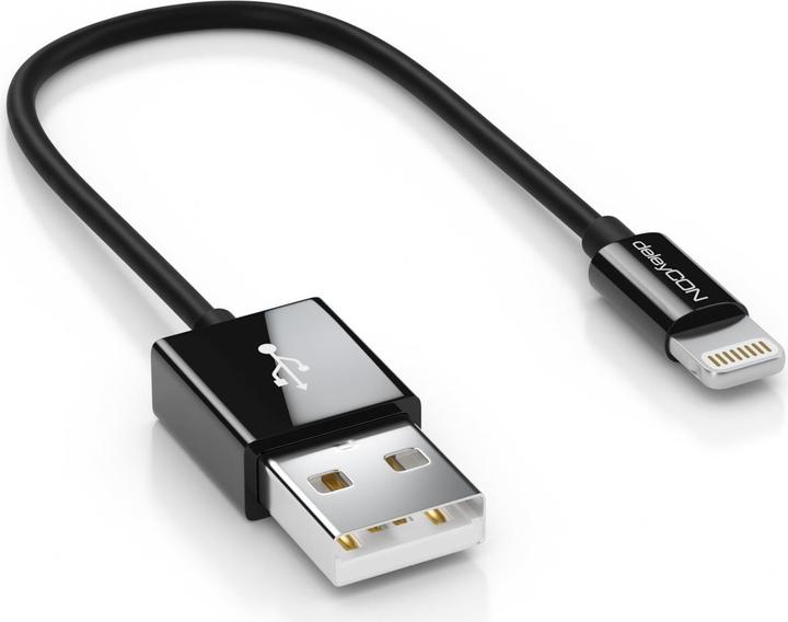 Immagine prodotto deleyCON Fulmine su USB (0.15 m, USB 2.0)