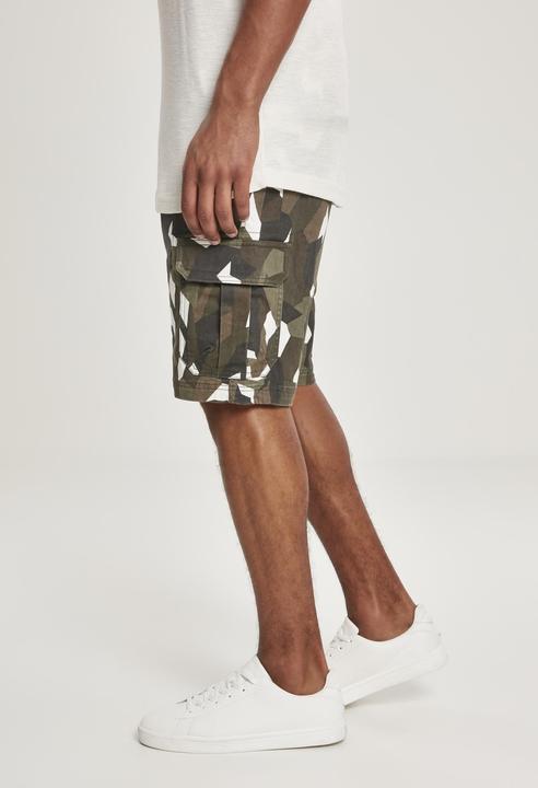 Actual product image Urban Classics Geometric Camo Stretch Twill Cargo Shorts (30)