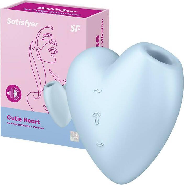 Image du produit Satisfyer Vibromasseur Cutie Heart Air Pulse