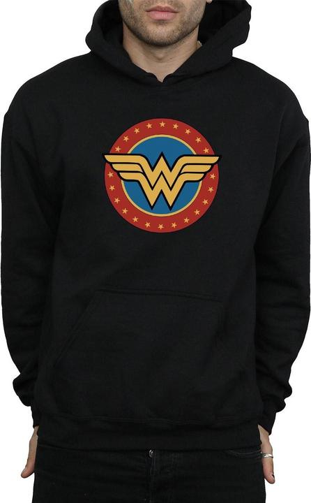 Wonder Woman Circle Logo Kapuzenpullover (XXL)