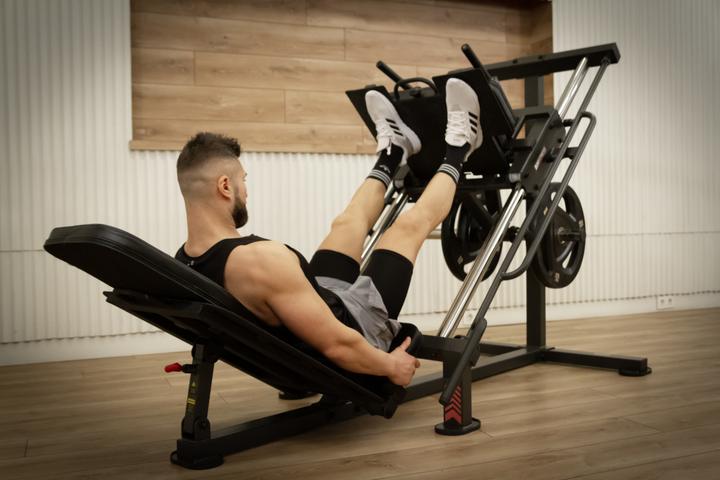 Actual product image BH Fitness HACK SQUAT / LEG PRESS 45º