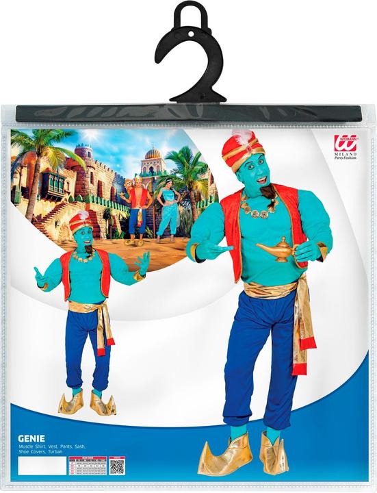 Actual product image Widmann Costume M Djinn Magical (M)