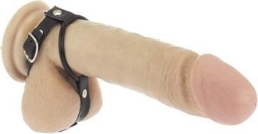 Rimba Bondage Play Gummiring für Penis und Hoden (12 cm)