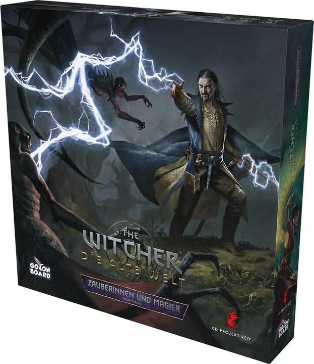Actual product image Go on Board The Witcher: The Ancient World - Sorceresses and Mages, Board Game, for 1-5 Players (German)