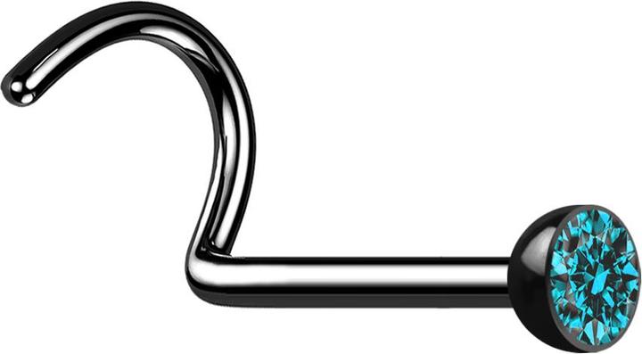 Produktbild Star Piercing Fake Spirale mit Schlangenmuster (ohne Messing, Chirurgenstahl 316L)