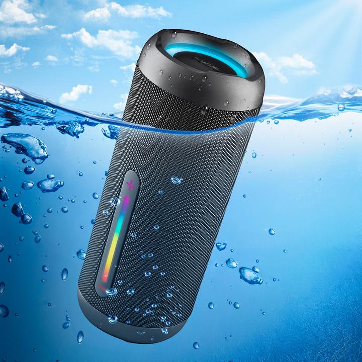 Actual product image NGS Enceinte Nomade Bluetooth Roller Furia 3 (Noir) (9 h, Rechargeable battery operated)
