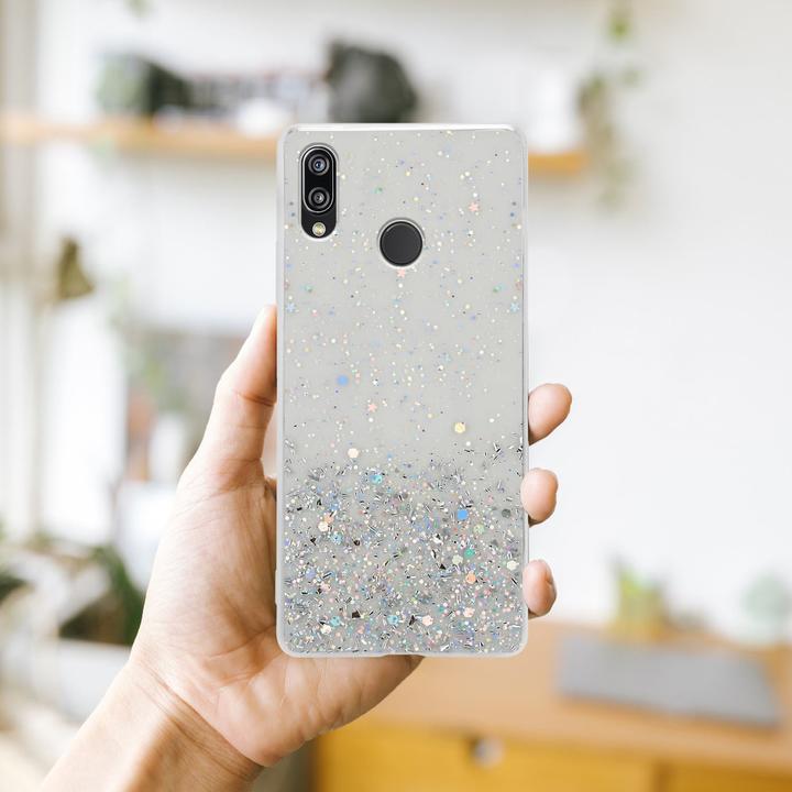 Produktbild Cadorabo TPU Cover funkelnder Glitter (Huawei Nova 3E)