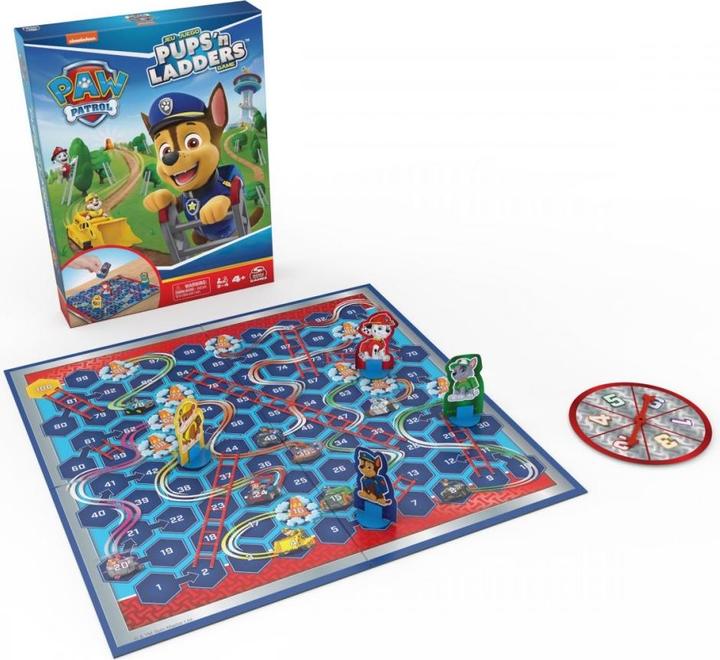 Produktbild Spin Master Paw Patrol Welpen- und Leiterspiel | Paw Patrol-Spielzeug Kleinkinder-Spielzeug Kinderspielzeug | Sp