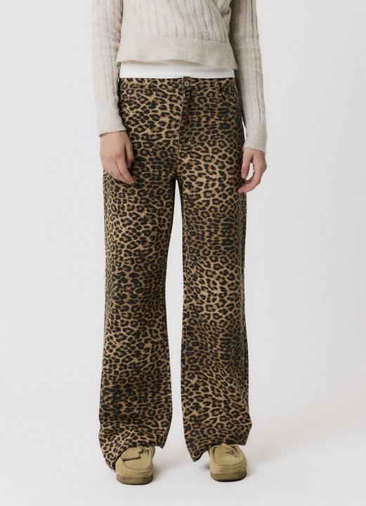 Actual product image Lmtd Wide leg leoprint trousers (170)
