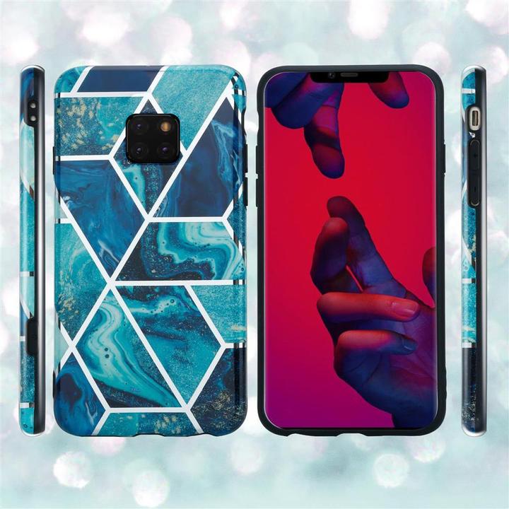 Actual product image Cadorabo IMD TPU Colorful Marble Cover (Mate 20 Pro)